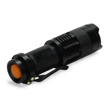 Mini CREE Q5 LED Baterka Pochodeň Zoomovateľnom AA 14500 Lanterna LED Tábor Taktická Baterka Nepremokavé 1 Režim