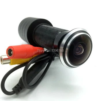 Mini mačacie oko Dvere Kamera 170 Široký Uhol 700TVL 5MP Káblové Farba DOORVIEW surveillance camera