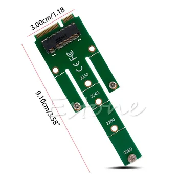 Mini NGFF M. 2 B Kľúč SATABased SSD do PCIe mSATA Karty Adaptéra 2230 2242 2260/80 Drop shipping