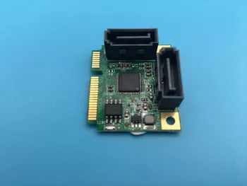 MINI PCI-E RAID Karty Mini PCI-Express 2 Port Interného SATA 3.0 SSD Raid Kontroly Kartu bez Mechaniky