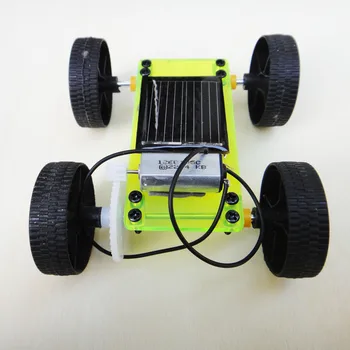 Mini Solárna Hračka Educational DIY Auto, Deti Puzzle IQ Gadget Hobby Robot, Typ D