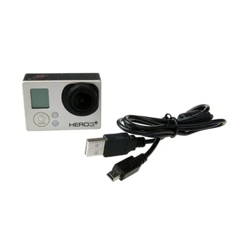 MINI USB 5pin Kábel pre Go Pro Hero4 Nabíjací Kábel Pre Gopro Hero 4 3 3+ Akcia Fotoaparát, Príslušenstvo