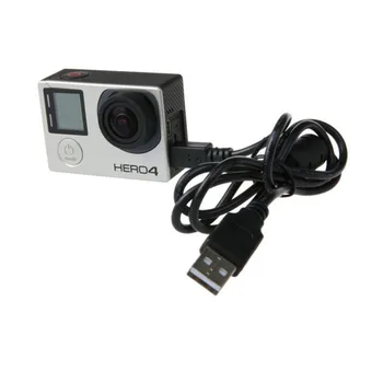 MINI USB 5pin Kábel pre Go Pro Hero4 Nabíjací Kábel Pre Gopro Hero 4 3 3+ Akcia Fotoaparát, Príslušenstvo