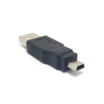Mini USB Adaptér mini-usbT-typ A verejnosti rozšíriť konverzie hlavu Tablet PC s údajmi nabíjania