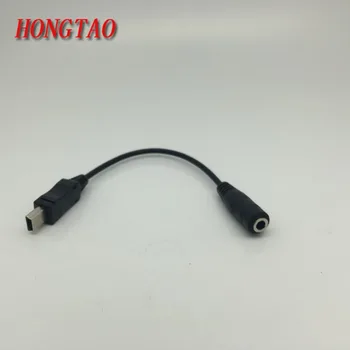 Mini USB Muža na 3.5 mm Jack Samica Audio Kábel Kábel pre Aktívny Klip Mikrofón Mikrofón, Adaptér pre GoPro Hero 1 2 3 3+ Športové Kamery