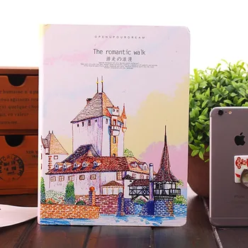 MIRUI Romantika cestovné strane mini notebook študentov prenosné malé denník účet účet knihe Južná Kórea kancelárske potreby