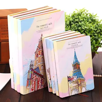 MIRUI Romantika cestovné strane mini notebook študentov prenosné malé denník účet účet knihe Južná Kórea kancelárske potreby