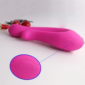 MLSice Sexuálne Hračky Pre Ženy Vášeň Prst Duálne Vibrácie Klitorálny Stimulators 10 Rýchlosti Ostnatým G-Spot Vibrátor, Dildo Nepremokavé