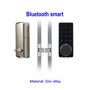 Mobile Bluetooth Zámky Západka Vstup Inteligentné Elektronické Digitálne Dverný Zámok S Kľúčom Vzdialené Tlačidlá Pre domáce hotely OS8815BLE