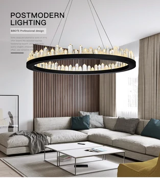 Moderné LED kruhu prsteň prívesok luster svetlá pre obývacia izba jedáleň krytý nastaviteľné luster Svietidlá