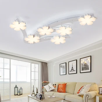 Moderné LED stropné svietidlá pre obývacia izba svetlo spálňa Domov Dekoratívne Moderné W Stropné osvetlenie tri farby, stmievanie