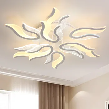 Moderné led stropné svietidlá svietidlo plafonnier zariadenie deckenleuchten spálňa akryl osvetlenie moderne x izba, obývacia izba stropné lampy