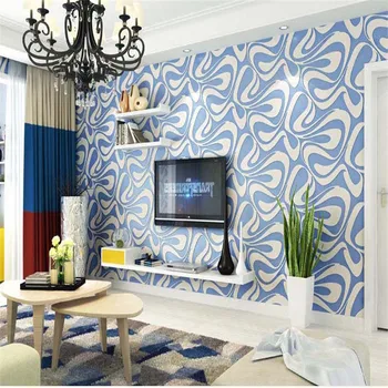 Moderný jednoduchý 3D abstraktné non-tkané tapetu pozadia prejdite na obývacia izba, spálňa rolka tapety pracovnej plochy dekor stenu papiere