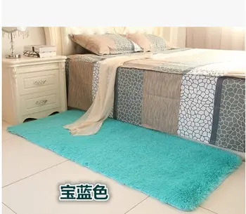 Moderný minimalistický Koberec Protišmykových Plyšové Mäkké, Nadýchané Rohože na štúdium obývacia izba Jedáleň a tabuľka spálňa posteli koberec