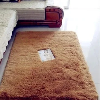 Moderný minimalistický Koberec Protišmykových Plyšové Mäkké, Nadýchané Rohože na štúdium obývacia izba Jedáleň a tabuľka spálňa posteli koberec
