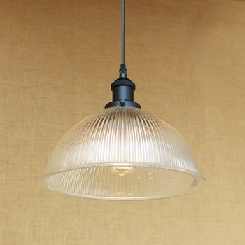 Moderný Minimalistický Vintage čisté sklo tieni prívesok na čítanie Vnútorné Osvetlenie E27 svietidlo pozastavenie LED Edison žiarovka 220v