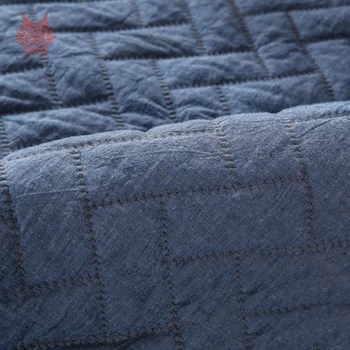 Moderný štýl modrá sivá khaki prešívaný gauč poťahy bavlna sectional sofa kryt fundas de pohovka, gauč zahŕňa SP4882 ZADARMO LODE