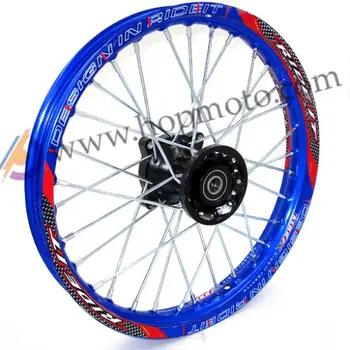 Modrá Dirt Bike Pit Bike Racing Wheel 1.40 - 14