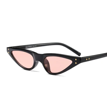 MOLNIYA Malé Mačacie Oko slnečné Okuliare Ženy Značky Dizajnér Retro, Čierne Slnečné Okuliare pre Ženy, Dámy Cateye UV400 Gafas De Sol
