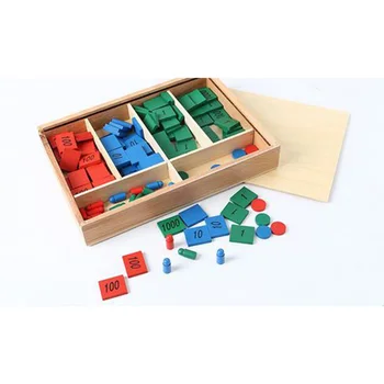 Montessori Pečiatka Hry Pro Matematiky Hračky predškolské Vzdelávanie Vzdelávanie Vzdelávanie, baby, Deti, Hračky pre chlapcov, dievčatá darček