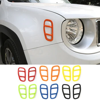 MOPAI ABS Auto Prednej Strane Blatník Svetlo Lampy Dekorácie Kryt Výbava Nálepky Na Jeep Renegade Až Auta Styling