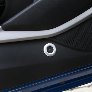 MOPAI ABS Interiéru Vozidla Vzadu Kufor Tlačidlo Rám Orezania Dekorácie, Nálepky vhodné Na Chevrolet Camaro 2017 Do Auta Styling
