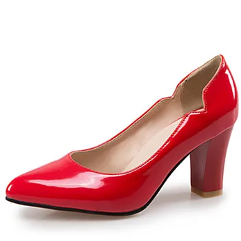 MORAZORA Módne topánky jednoduché ženy čerpadiel, plytkých ukázal prst vysoké podpätky, topánky strana jar jeseň jedno veľké topánky veľkosť 34-47