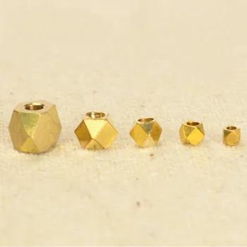 MORE MEW 2 mm/2,5 mm/3 mm/4 mm/5 mm Vintage Medi Dištančné Korálky Otvor Korálky Voľné Guľôčok Pre Šperky, Takže 200PCS