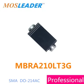 Mosleader MBRA210LT3G SMA DO214AC 500PCS VF 0.42(2A) 10V 2A MBRA210 Vysokej kvality