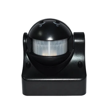 Motion Sensor, Light Switch AC 220V Vnútorné Vonkajšie Automatické Infračervené PIR Snímač Pohybu Prepínač pre LED Svetlo na čítanie