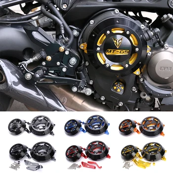 Motocykel CNC Hliníkovej Zliatiny Motora Stráže Prípade Jazdca Kryt Chránič Nastaviť Pre Yamaha MT-09 MT 09 MT09-2017