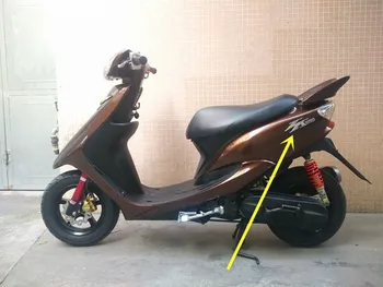 Motocykel nálepka, 3D pokovovanie auto samolepky Plastové pokovovanie logo Auto nálepky Na Skúter Yamaha JOG ZR VÝVOJ