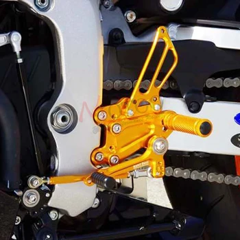 Motoo - Full CNC Hliníkové Motocykel Nastaviteľné Rearsets Zadné Nastaví Nohu Kolíky Na DUCATI STREETFIGHTER 1098/S 1198/S 2011-