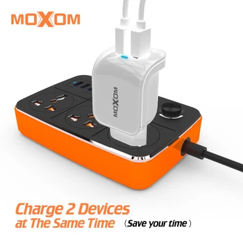 MOXOM 12W Dual USB Wall Nabíjačka Univerzálny Nabíjací Adaptér Mobilného Telefónu, Nabíjačky Pre iPhone, iPad, Samsung Xiaomo USB Cestovná Nabíjačka