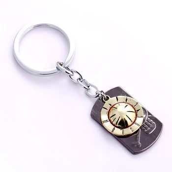 MS Jeden Kus prívesok na Luff Strawhat Tlačidlo Krúžky Pre Dar Chaveiro Auto Keychain Šperky Anime Kľúča Držiteľa Suvenír