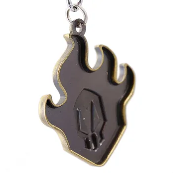 MS Šperky BLEACH prívesok na Oheň Tlačidlo Krúžky Pre Dar Chaveiro Auto Keychain Anime Kľúča Držiteľa Suvenír