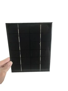 MSL SOLAR Solárny panel 6W 6V Monokryštalické 1A Fotovoltaického panelu bunka pre DIY napájanie nabíjačky.dať USB + diódy zadarmo.