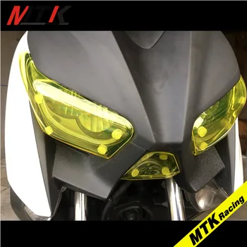 MTKRACING XMAX 250 Motorkách Diely Na Yamaha XMAX 250 300 2016-2018 ABS Svetlometu Chránič Kryt Obrazovky Objektív