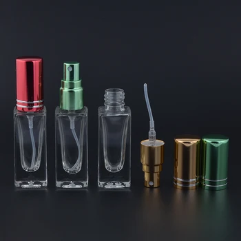 MUB - 7ml Osobnosti Prenosné Naplniteľné Parfumy Spreji Mini Postrekovač Čerpadla Fľaše Prázdne Sklenené Cestovná Fľaša