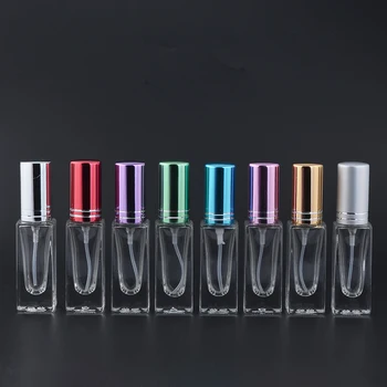 MUB - 7ml Osobnosti Prenosné Naplniteľné Parfumy Spreji Mini Postrekovač Čerpadla Fľaše Prázdne Sklenené Cestovná Fľaša