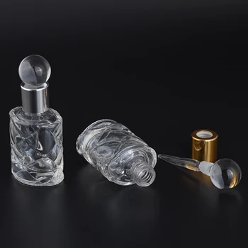 MUB - Prenosný Mini 10-ml Sklenené Cestovné Fľaše Módne Prázdne Kozmetické Kontajnerov Klesá Parfumy Fľašu