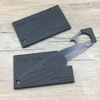 Multi Rozpočtom prst nôž ,Olecranon eagle skladací mini EDC nôž, vonkajšie vrecko na peňaženku nôž multi card tool doprava zadarmo