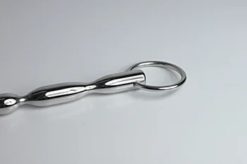 Muž masturbácia nehrdzavejúcej ocele uretrálne dilator hračky penis konektor samec mravnosť zariadenie sexuálnu hračku, pre mužov