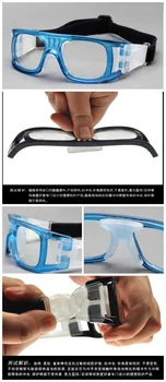 Muži Anti-fog futbal basketbal okuliare ohybný futbal okuliare ochranné futbal okuliare flexibilné športové okuliare