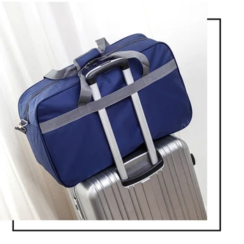 Muži Cestovné Tašky Veľkú Kapacitu, Cestovanie Oxford Nepremokavé pánske Tote Bag 30% OFF T302