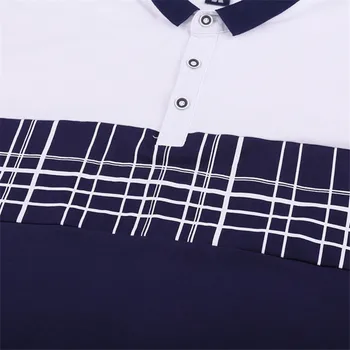 Muži Polo Tričko Nové Letné Bežné Prekladané Bavlna pánske Veľký Chlap Košele Polo Ralp Camiseta Masculina Muž Camisa Pološte 6XL 7XL
