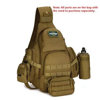 Muži Taktiky Taška Vojenské Vybavenie Nylon Hrudníka Pack Crossbody Šatka Taktiky Mužov Program Messenger Tašky F74