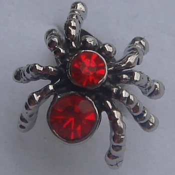 Muži šperky v pohode muža/chlapca pavúk červený cz 316L nerezovej ocele, náušnice stud punk