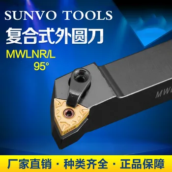 MWLNR3232P08/MWLNL3232P08 MWLNR/MWLNL 3232P08 CNC Externé nástroje na sústruženie, Použite WNMG080408 vložiť MWLNR3232P08 MWLNL3232P08