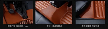 Myfmat nových automobilov nohy podložky auto podlahové koberce nastaviť pad waterproof black pre Cadillac CTS CT6 SRX DeVille Escalade SLS ATS-L/XTS